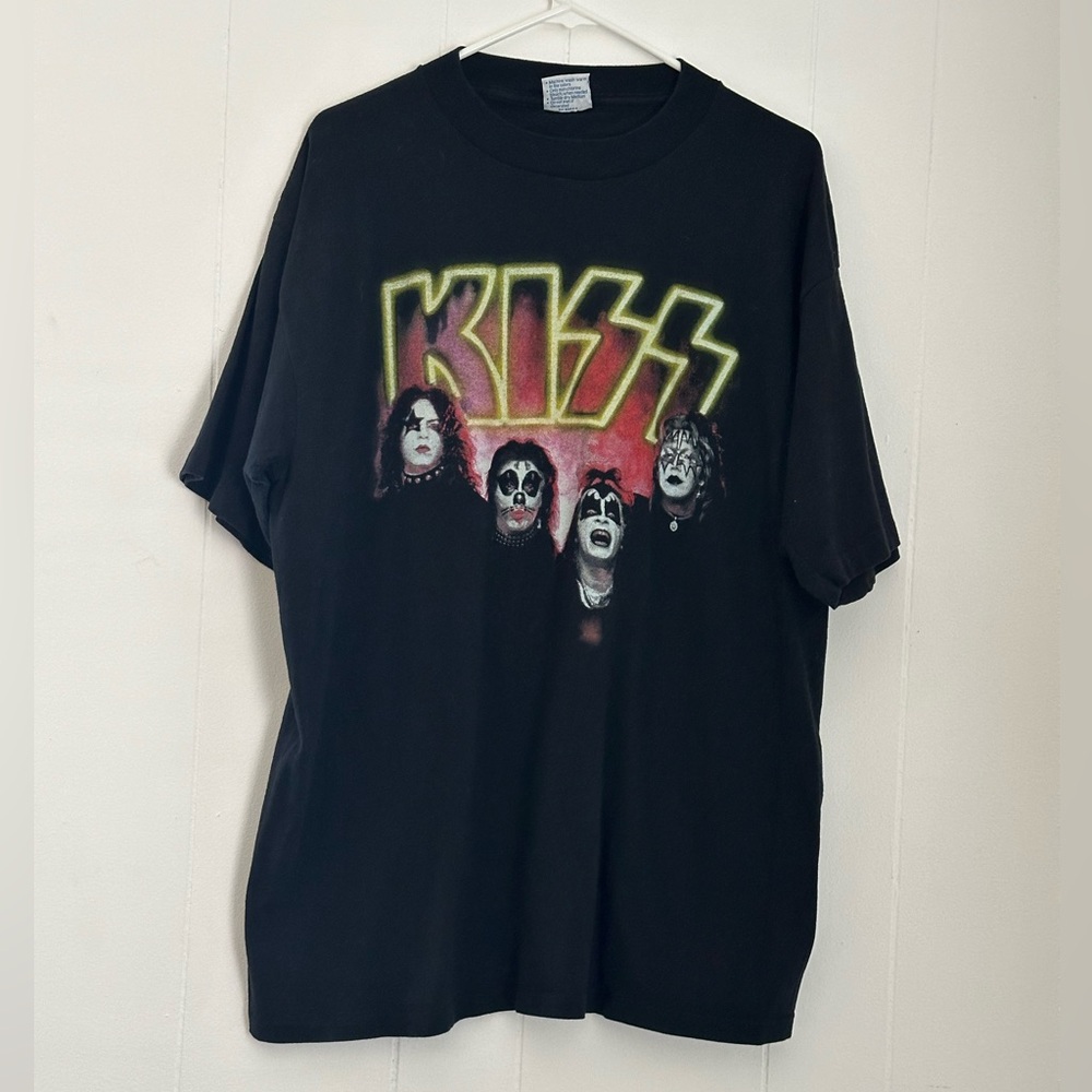Vintage 1994 KISS Army Depot T-Shirt XL All Sport Tag USA